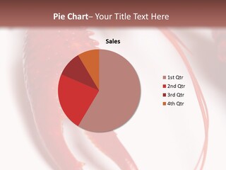 Color Crustacean Close Up PowerPoint Template