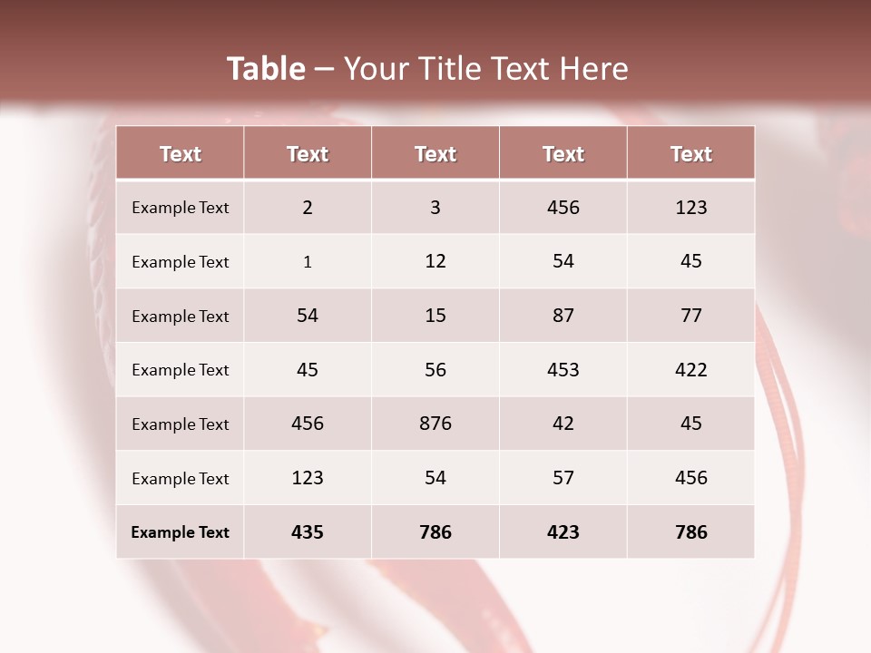 Color Crustacean Close Up PowerPoint Template