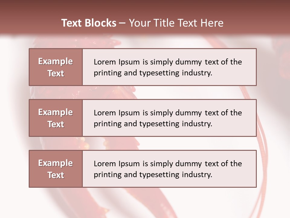 Color Crustacean Close Up PowerPoint Template