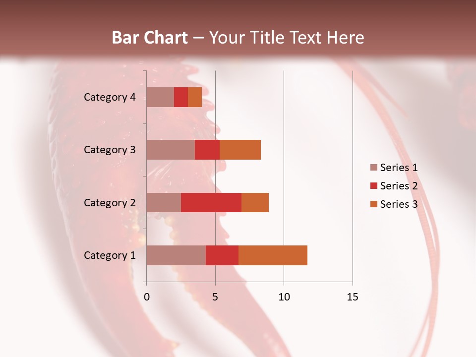 Color Crustacean Close Up PowerPoint Template