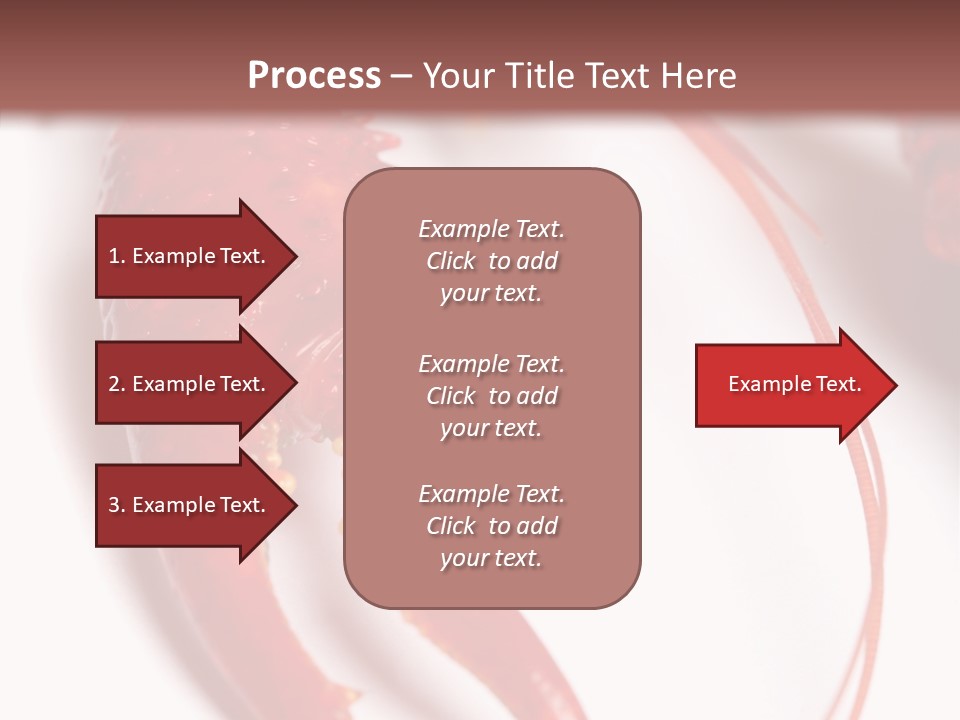 Color Crustacean Close Up PowerPoint Template