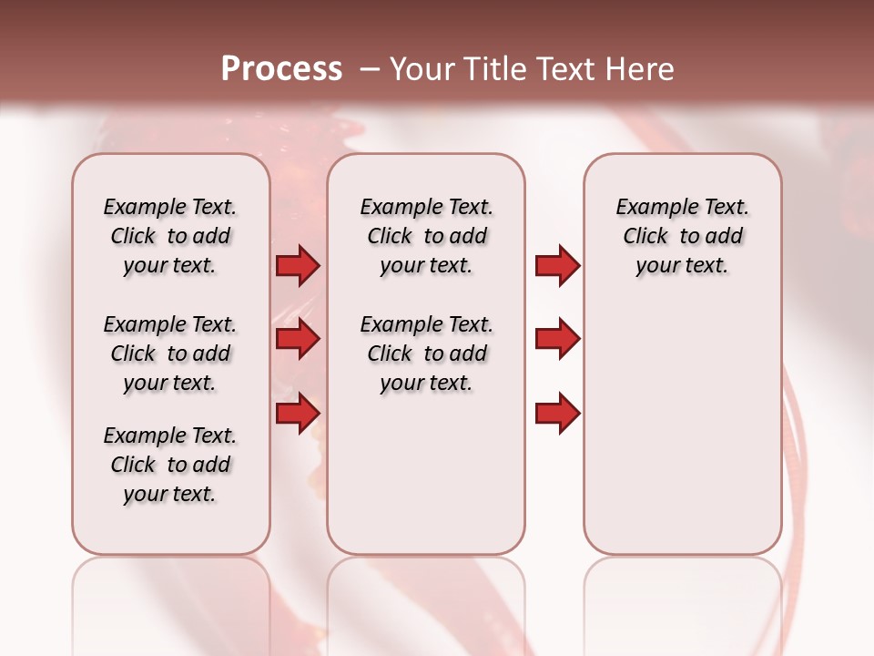 Color Crustacean Close Up PowerPoint Template