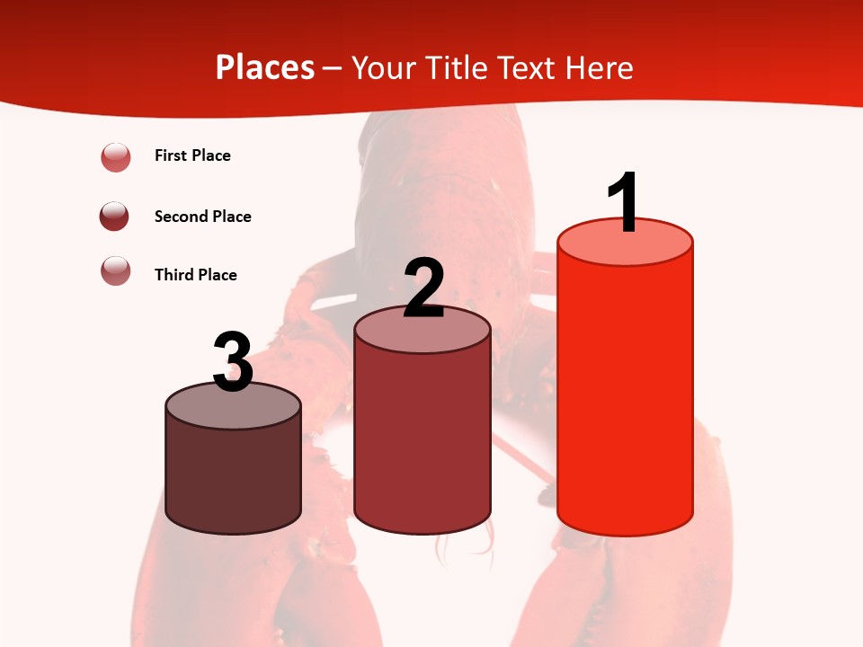 White Full Dining PowerPoint Template