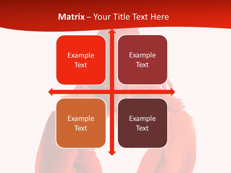 White Full Dining PowerPoint Template