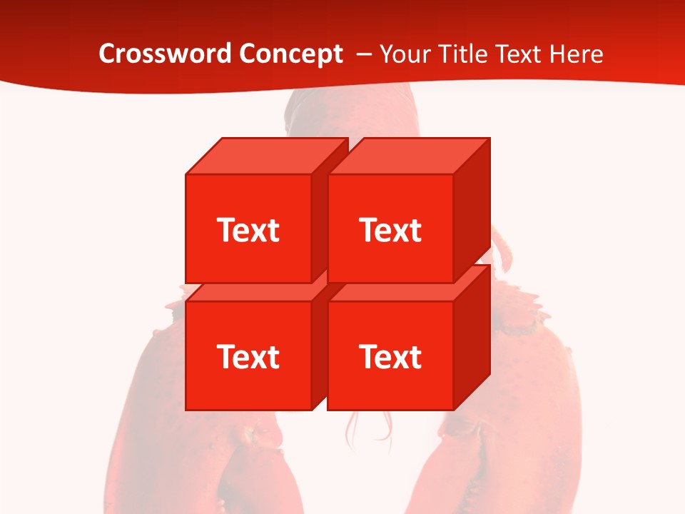 White Full Dining PowerPoint Template