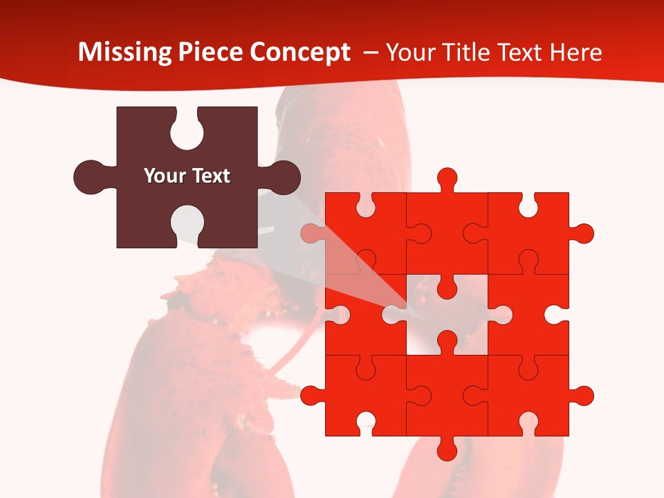 White Full Dining PowerPoint Template