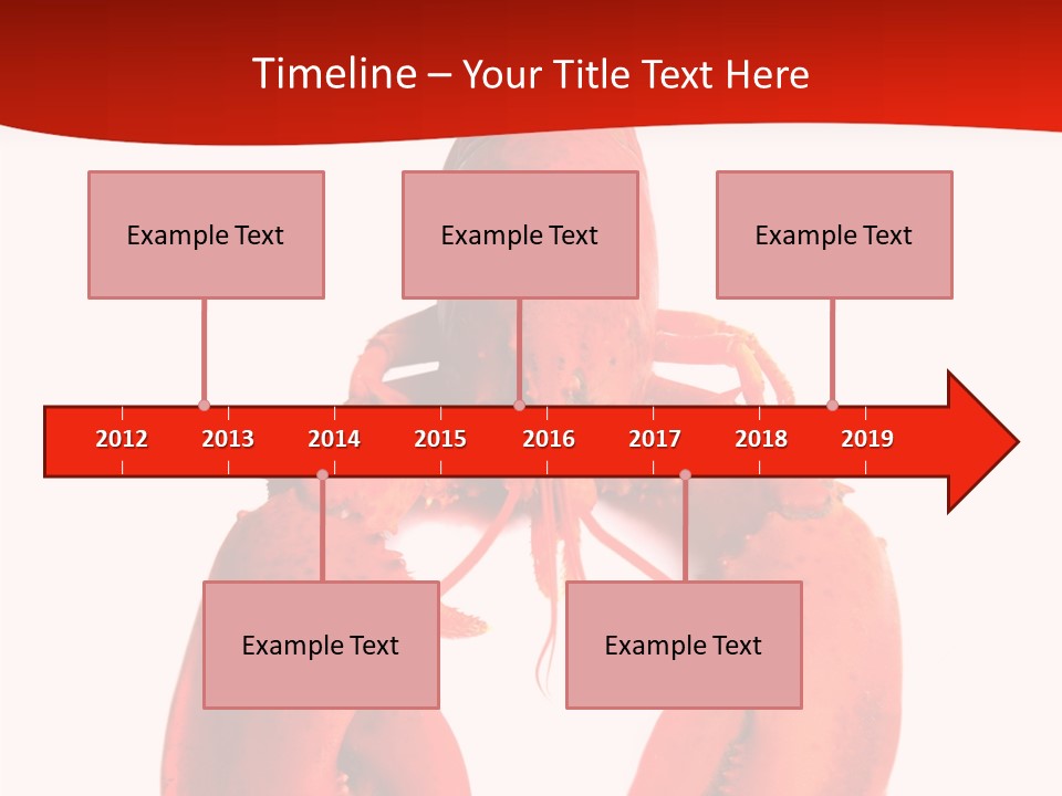 White Full Dining PowerPoint Template