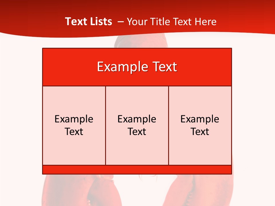 White Full Dining PowerPoint Template