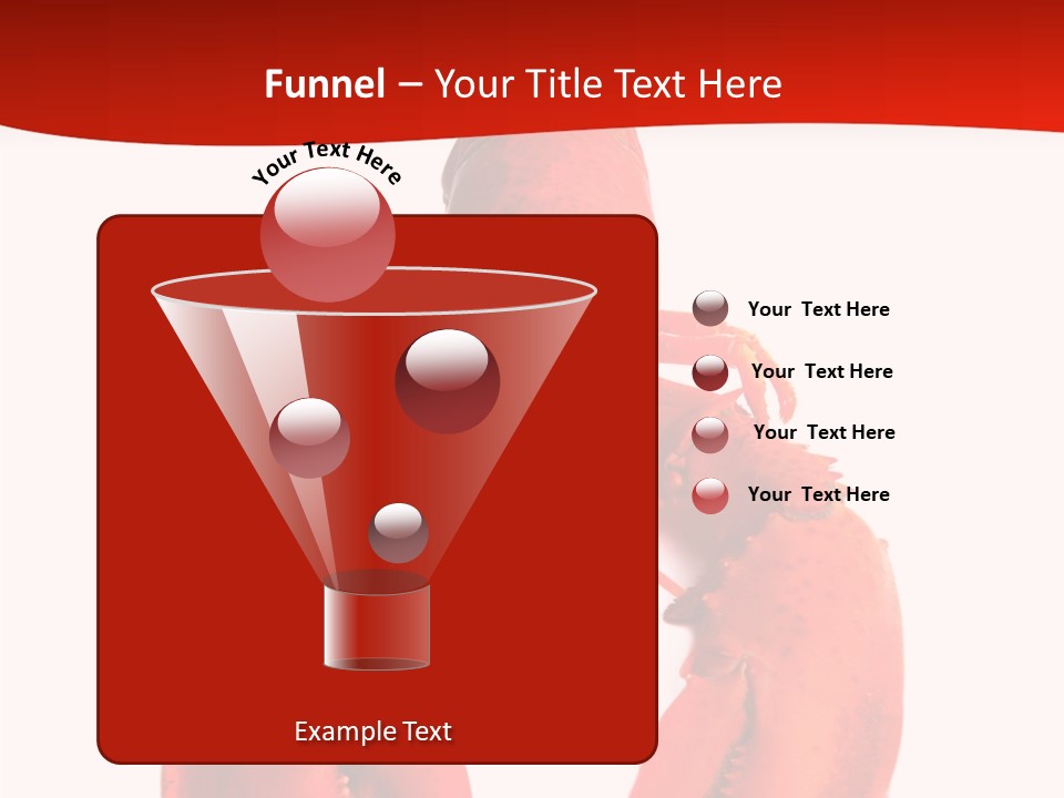 White Full Dining PowerPoint Template