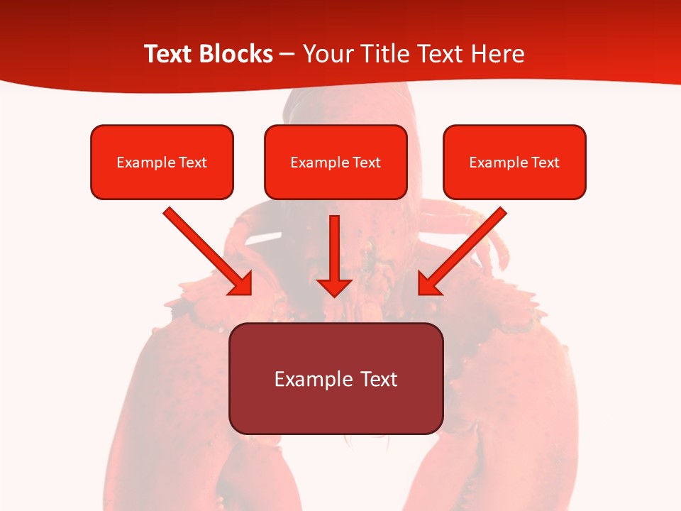 White Full Dining PowerPoint Template