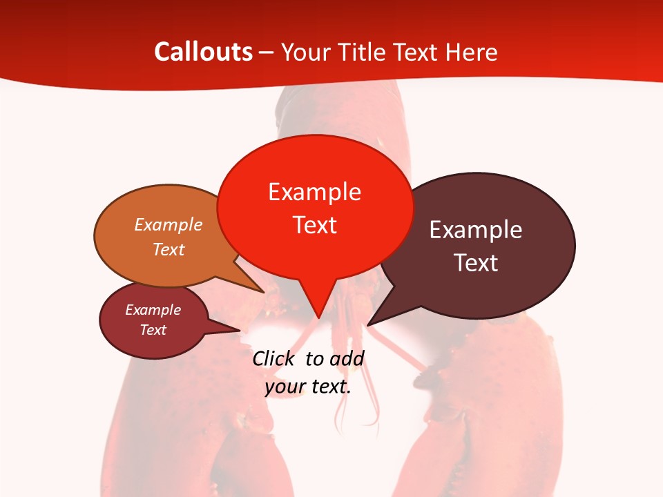 White Full Dining PowerPoint Template