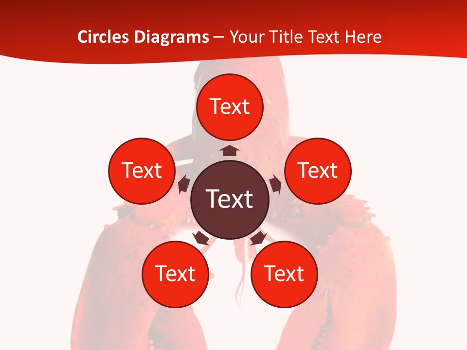 White Full Dining PowerPoint Template