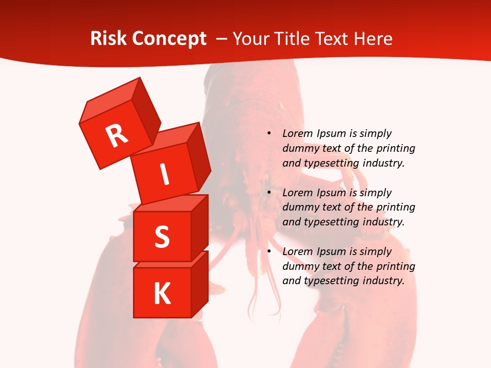 White Full Dining PowerPoint Template