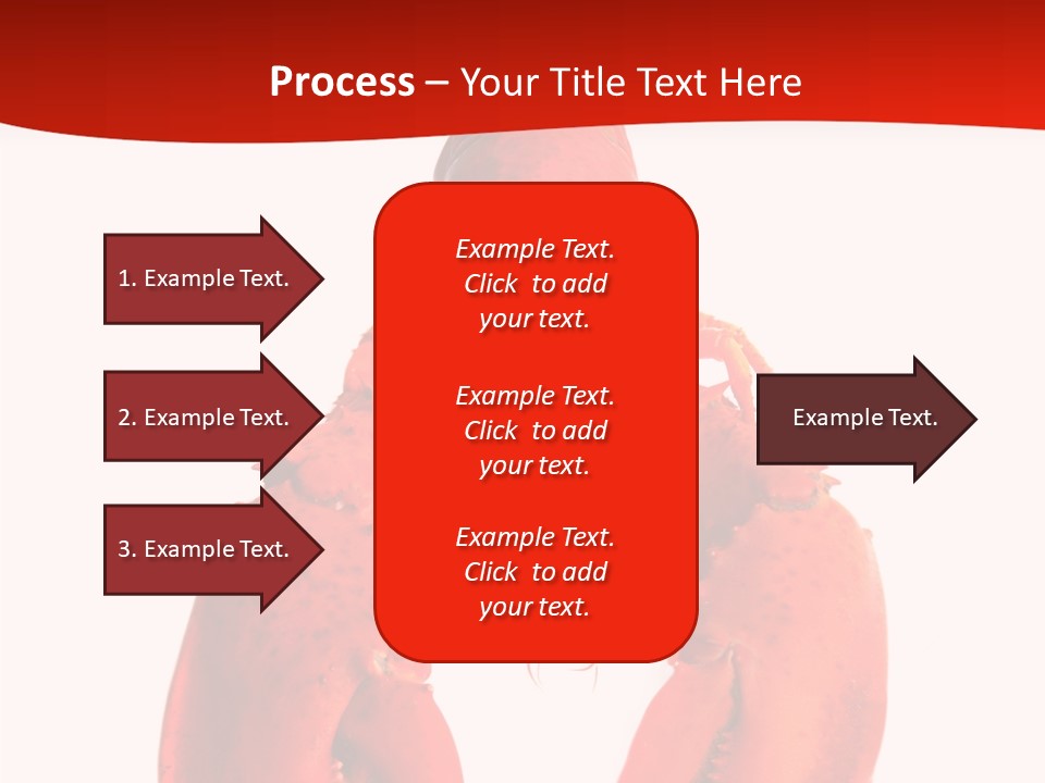 White Full Dining PowerPoint Template