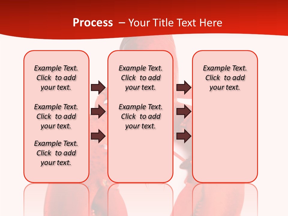 White Full Dining PowerPoint Template