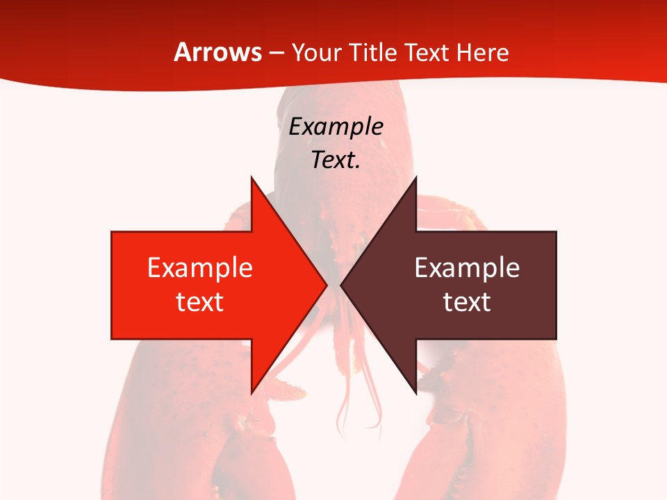 White Full Dining PowerPoint Template