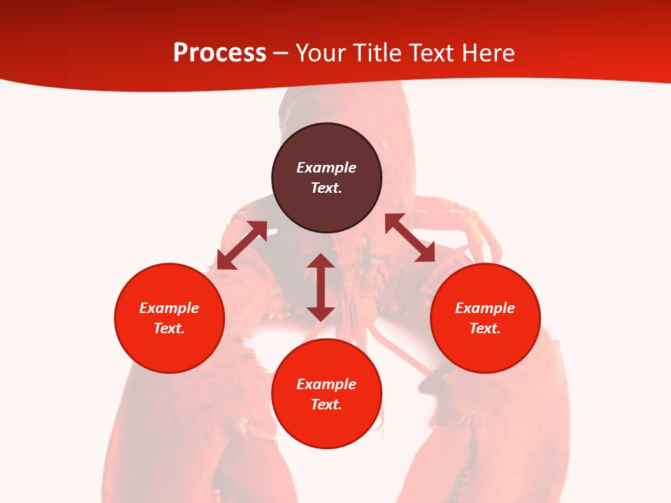 White Full Dining PowerPoint Template