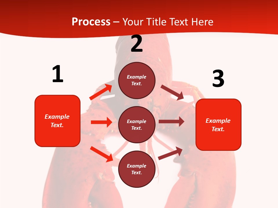 White Full Dining PowerPoint Template