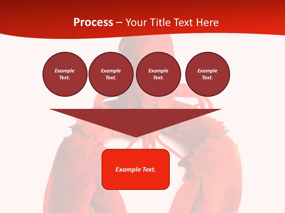 White Full Dining PowerPoint Template