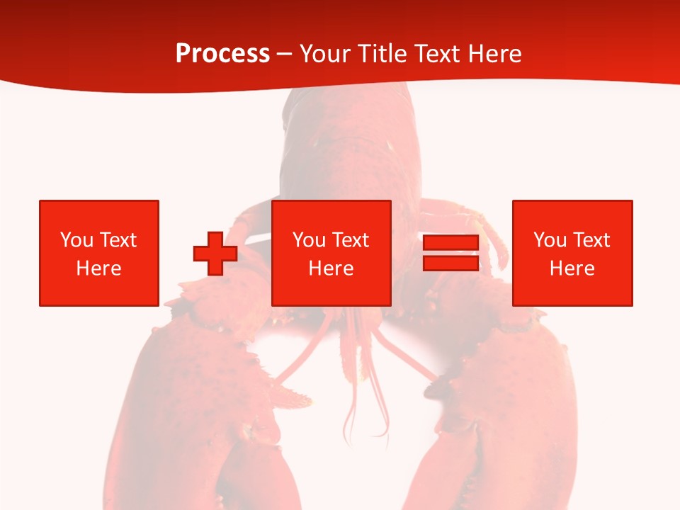 White Full Dining PowerPoint Template