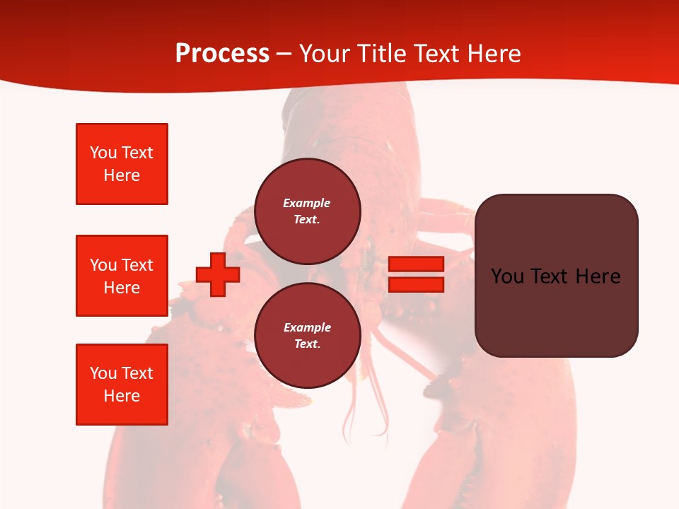 White Full Dining PowerPoint Template