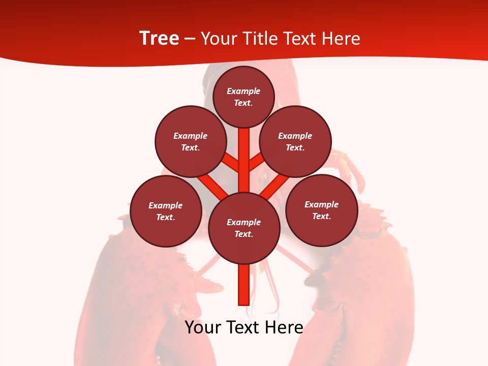 White Full Dining PowerPoint Template