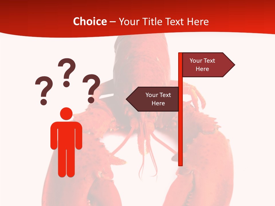 White Full Dining PowerPoint Template