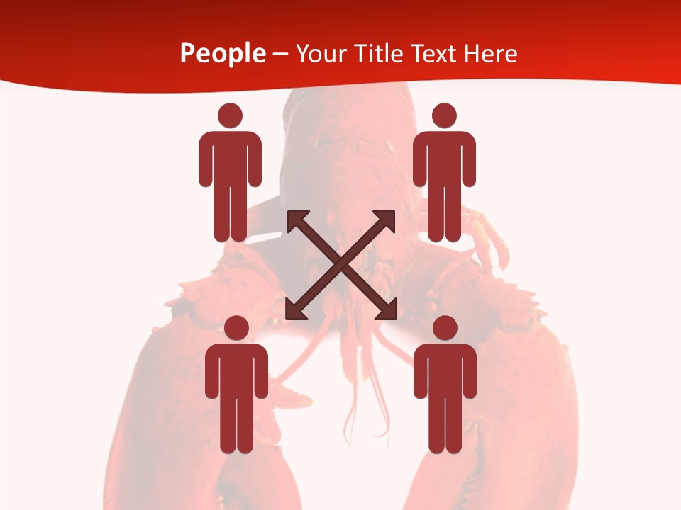 White Full Dining PowerPoint Template