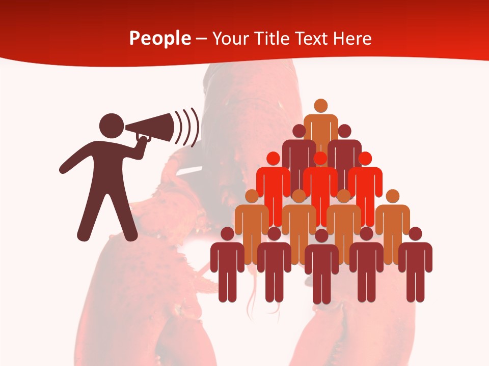 White Full Dining PowerPoint Template