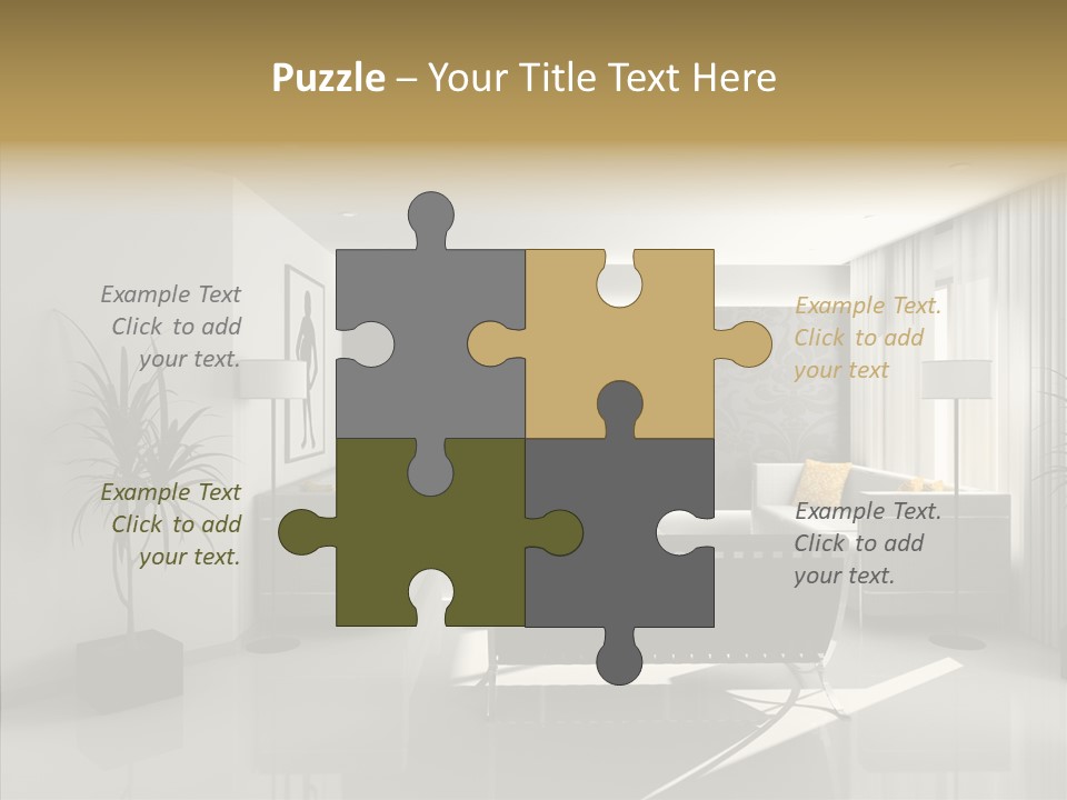 Art Elegance Curtain PowerPoint Template