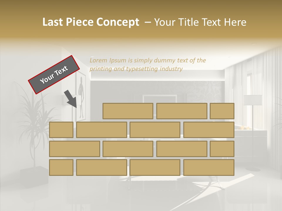 Art Elegance Curtain PowerPoint Template