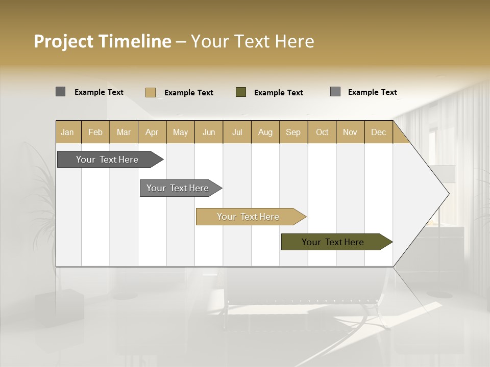 Art Elegance Curtain PowerPoint Template