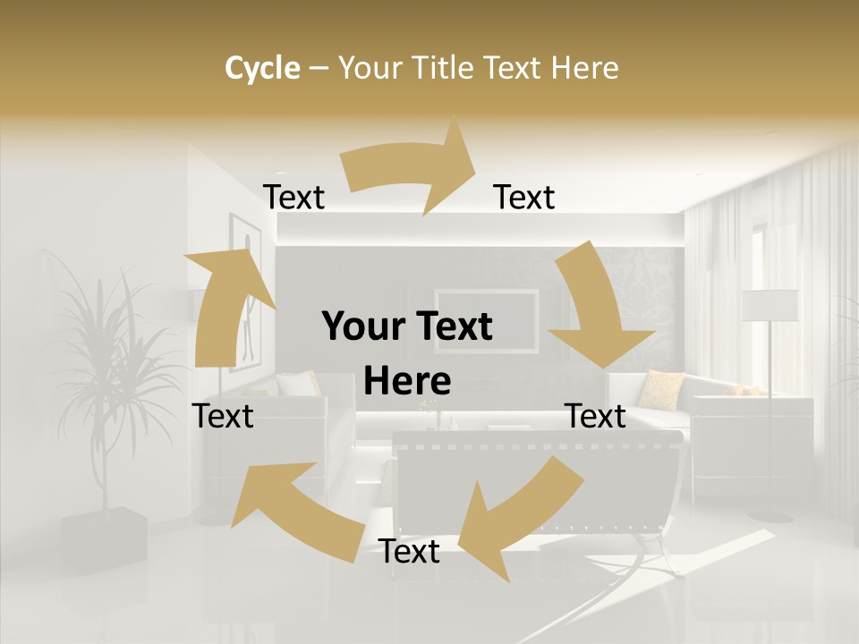 Art Elegance Curtain PowerPoint Template
