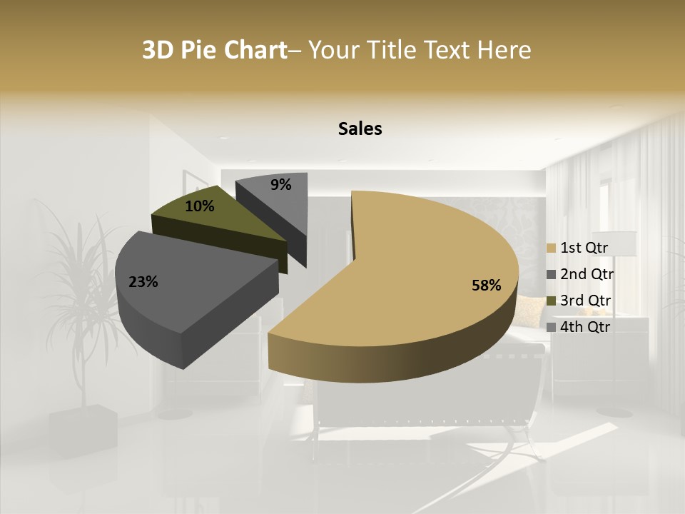 Art Elegance Curtain PowerPoint Template