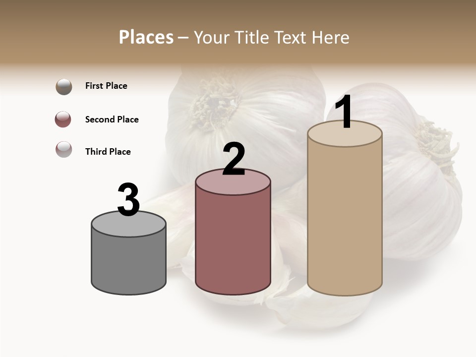 Flavor Allium Bulb PowerPoint Template