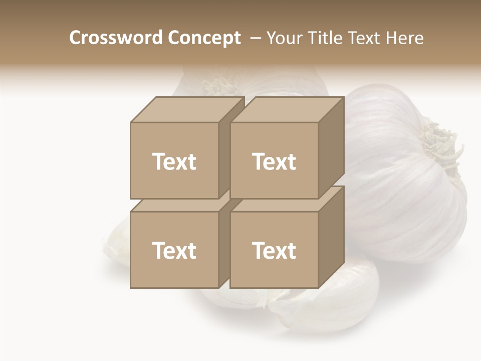 Flavor Allium Bulb PowerPoint Template