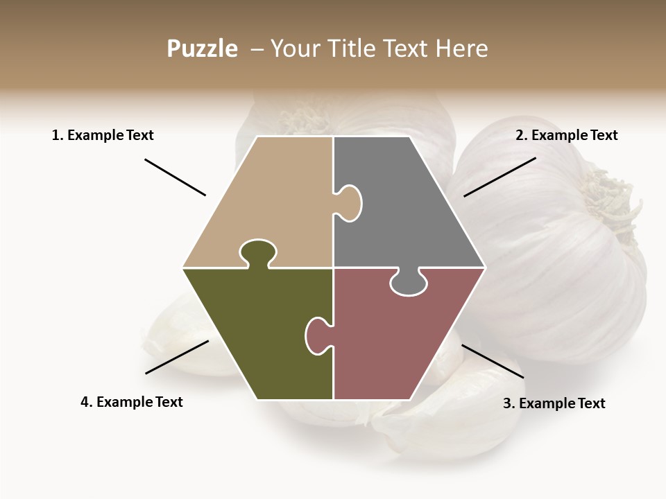 Flavor Allium Bulb PowerPoint Template