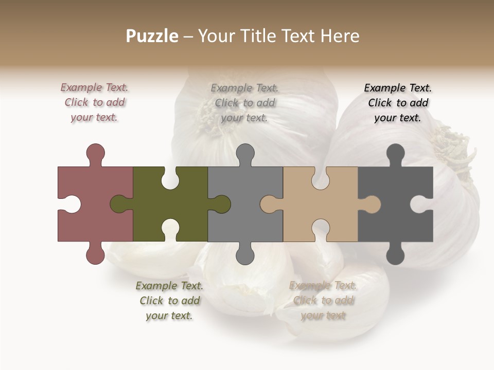 Flavor Allium Bulb PowerPoint Template