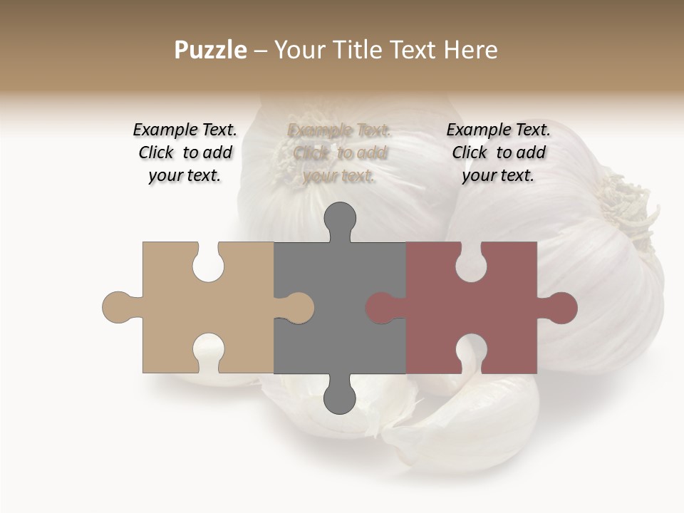 Flavor Allium Bulb PowerPoint Template