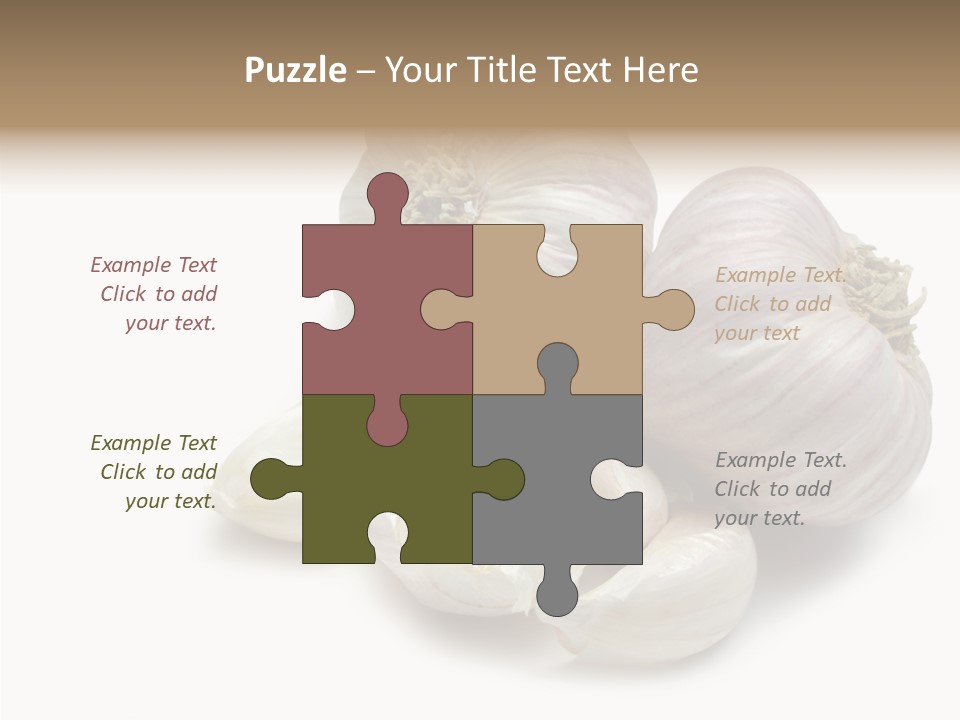 Flavor Allium Bulb PowerPoint Template