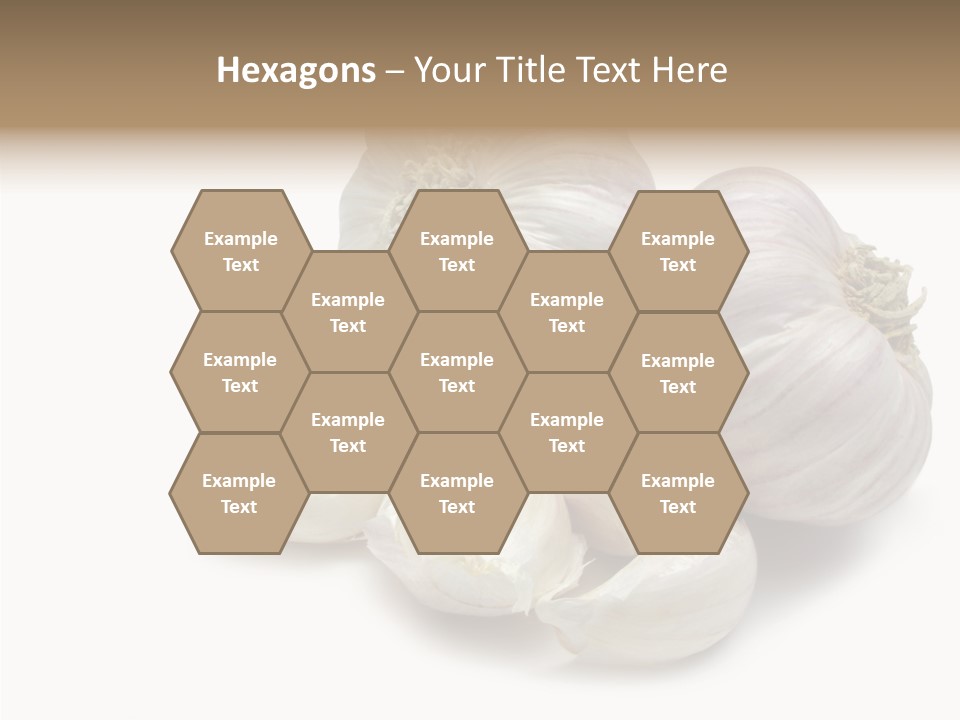 Flavor Allium Bulb PowerPoint Template