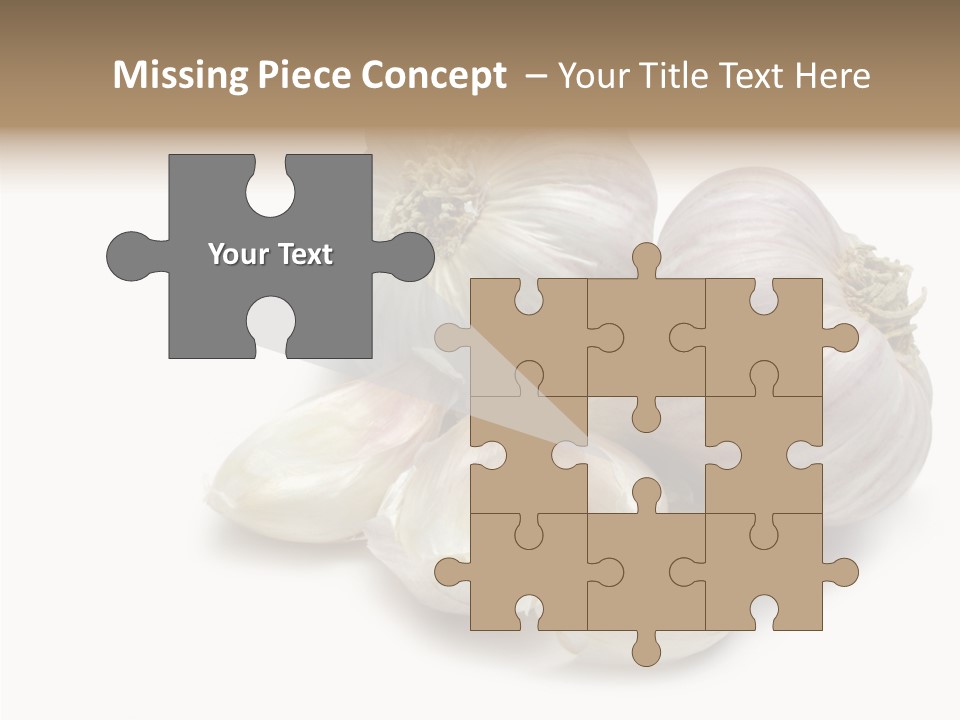 Flavor Allium Bulb PowerPoint Template