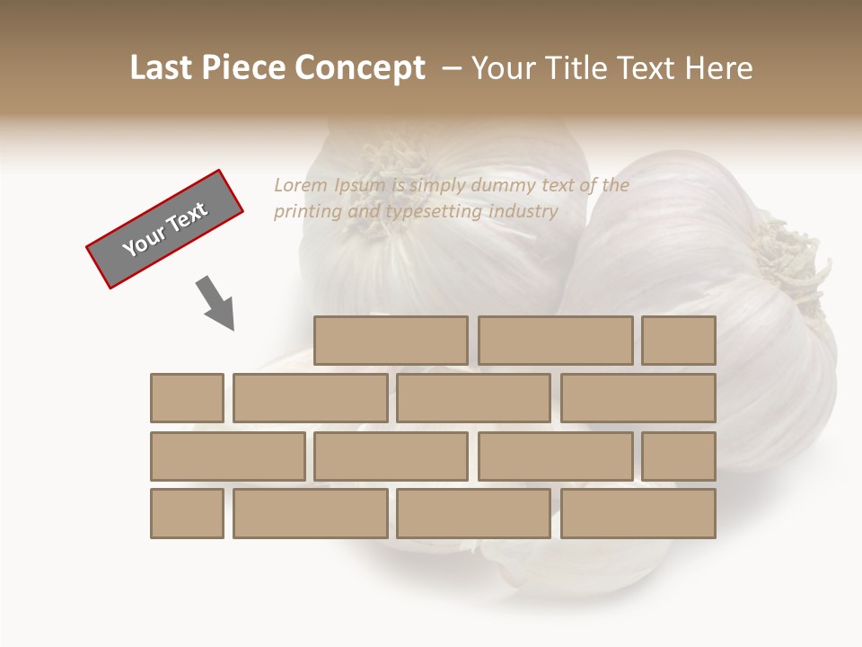 Flavor Allium Bulb PowerPoint Template