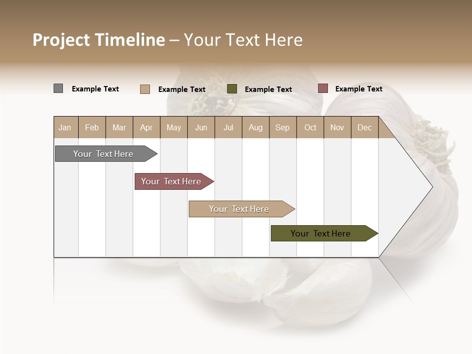 Flavor Allium Bulb PowerPoint Template