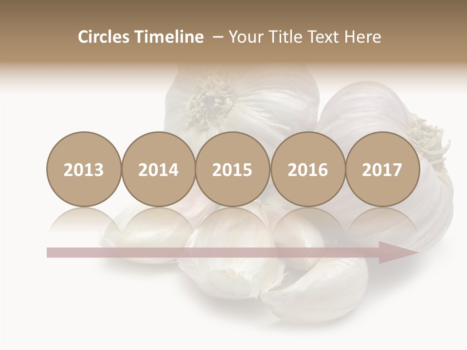 Flavor Allium Bulb PowerPoint Template