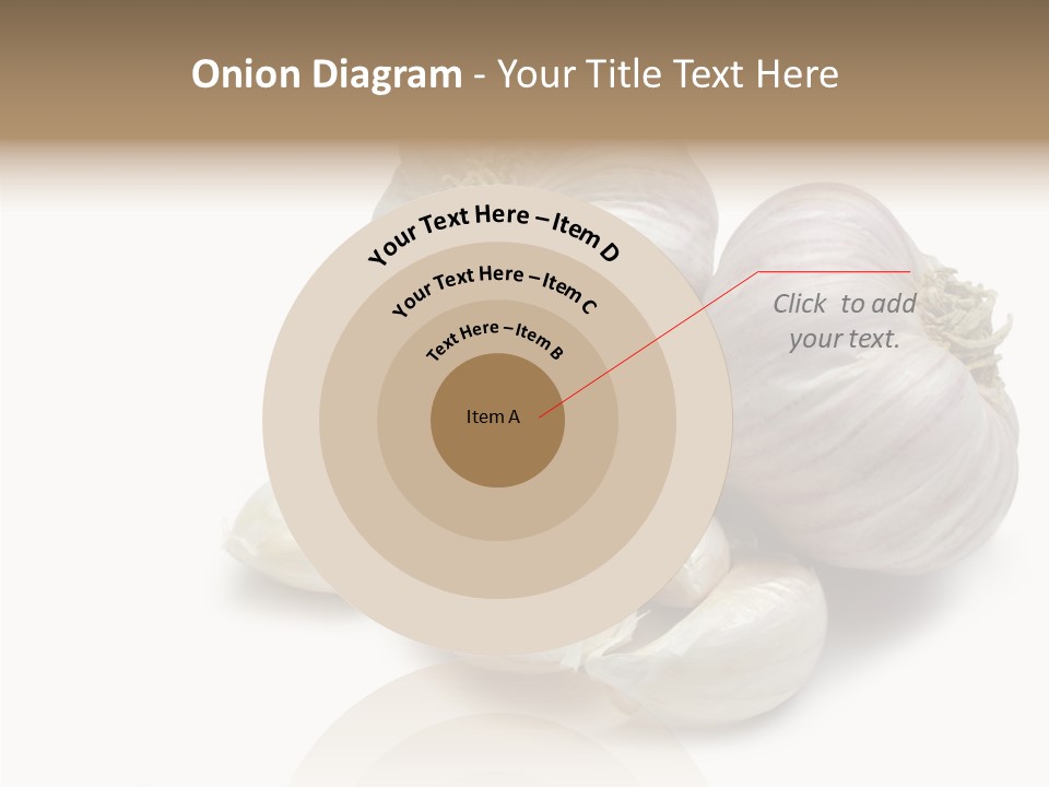 Flavor Allium Bulb PowerPoint Template