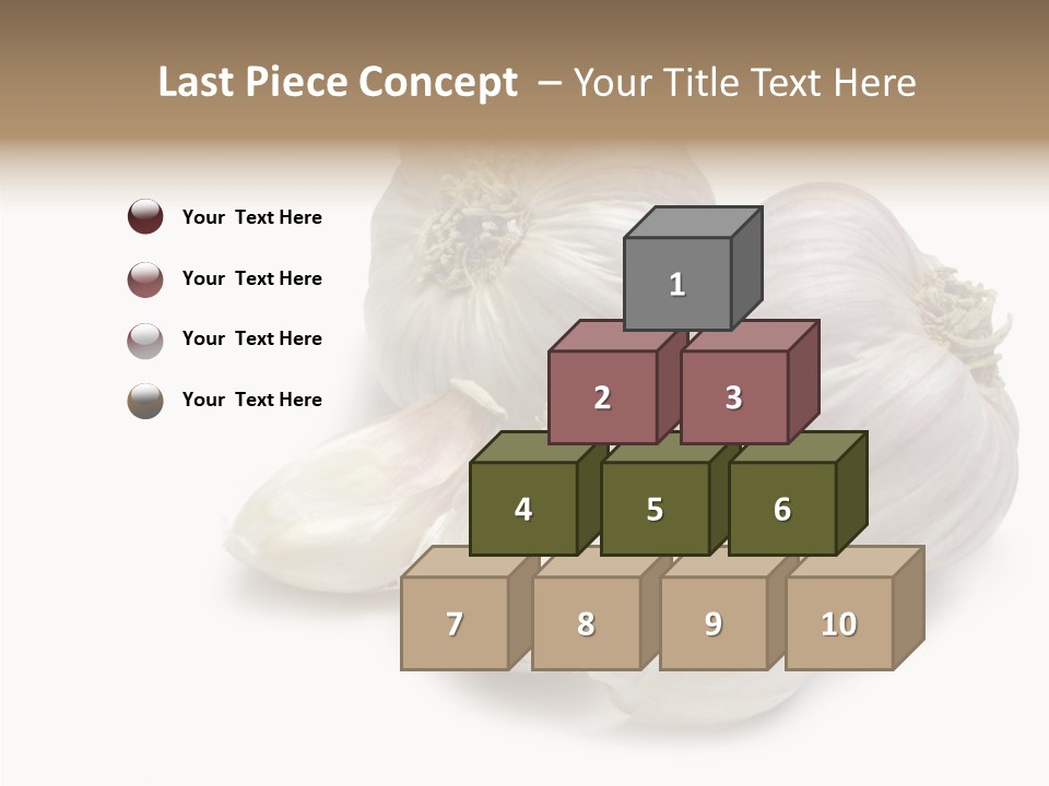 Flavor Allium Bulb PowerPoint Template