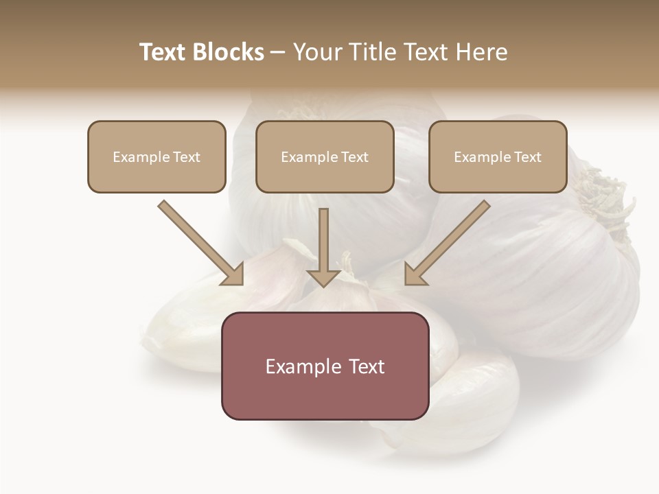 Flavor Allium Bulb PowerPoint Template