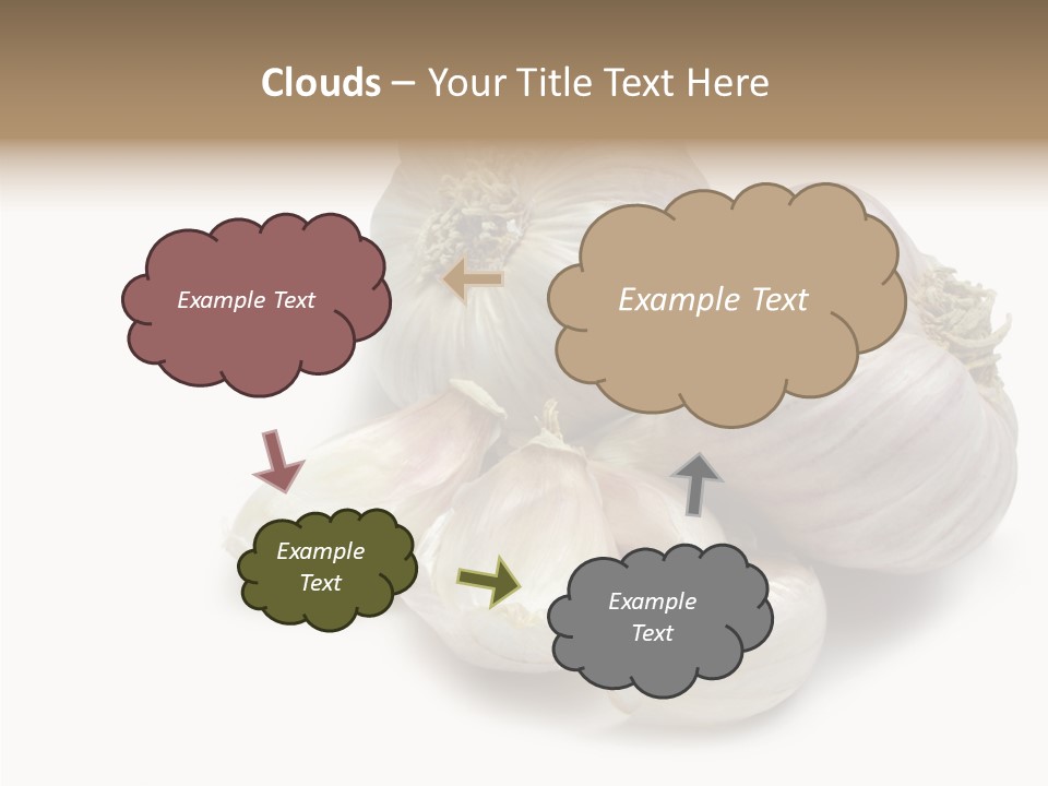Flavor Allium Bulb PowerPoint Template