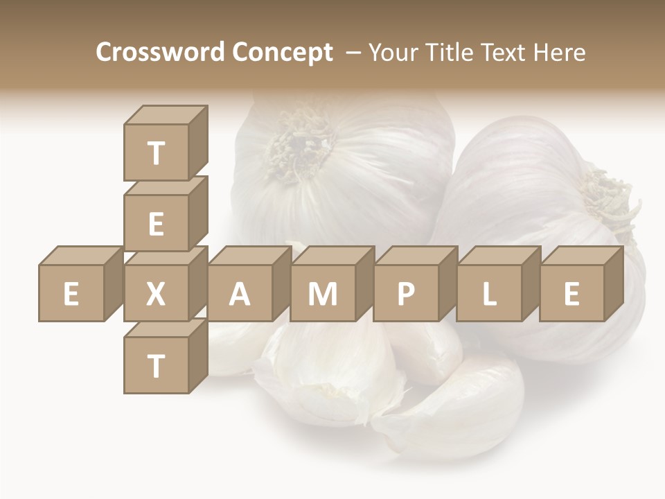 Flavor Allium Bulb PowerPoint Template